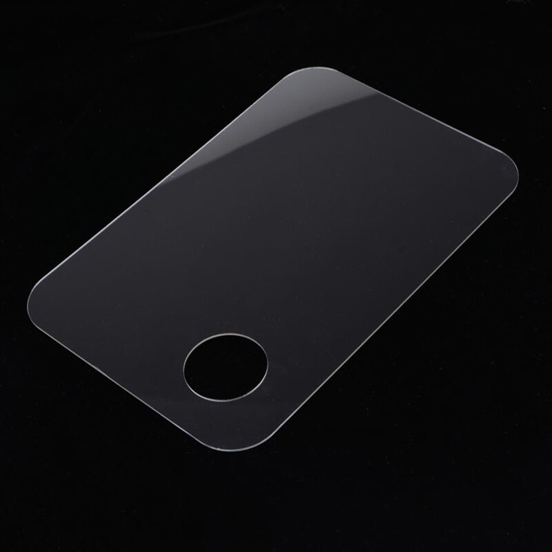 Acrylic Paint Palette Transparent Art Paint Tray Palette Rectangle Watercolor Gouache Mixing Palette For Art Painting Sationery