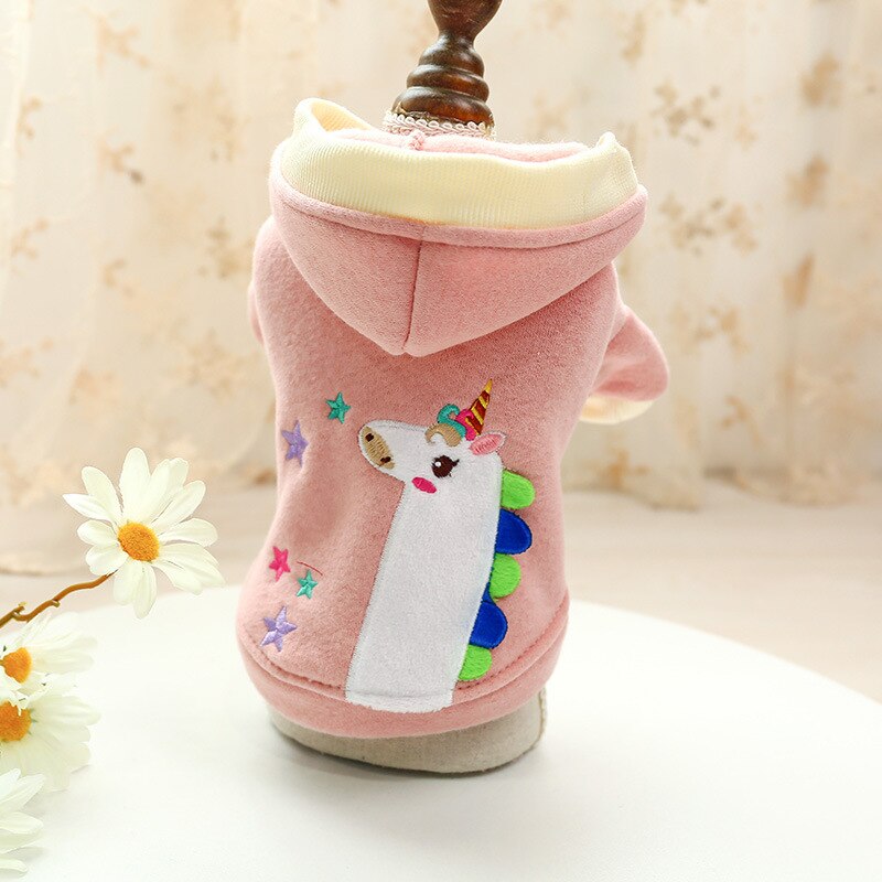 Winter Dog Clothes Crocodile Unicorn Pets Outfits Warm Clothes for Small Dogs Cat Costumes Coat Jacket Puppy Sweater Dogs