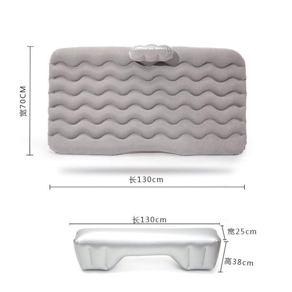 Colchón inflable multifuncional para coche y SUV, cama de viaje para descanso, asiento de coche Universal, para acampar al aire libre y playa