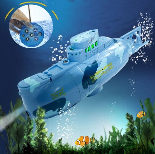 RC submarine Met radio Afstandsbediening Speelgoed elektrische speelgoed