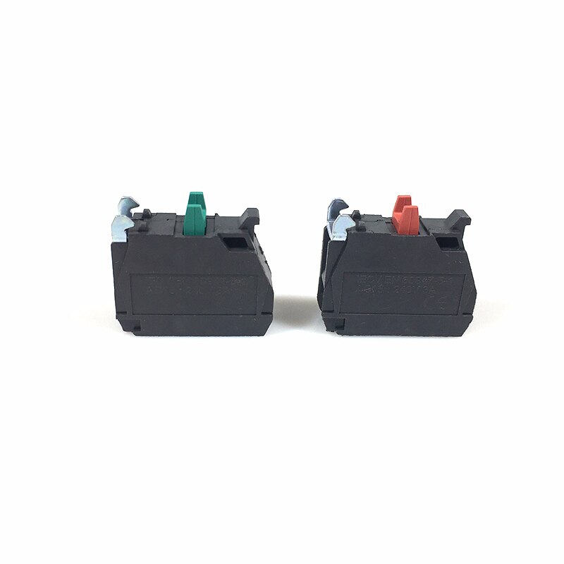 Blocs De Contact Simples ZBE101 ZBE102 - Lot De 10 Avec Vis Pour Une Fixation Rapide Et Sûre Des Câbles