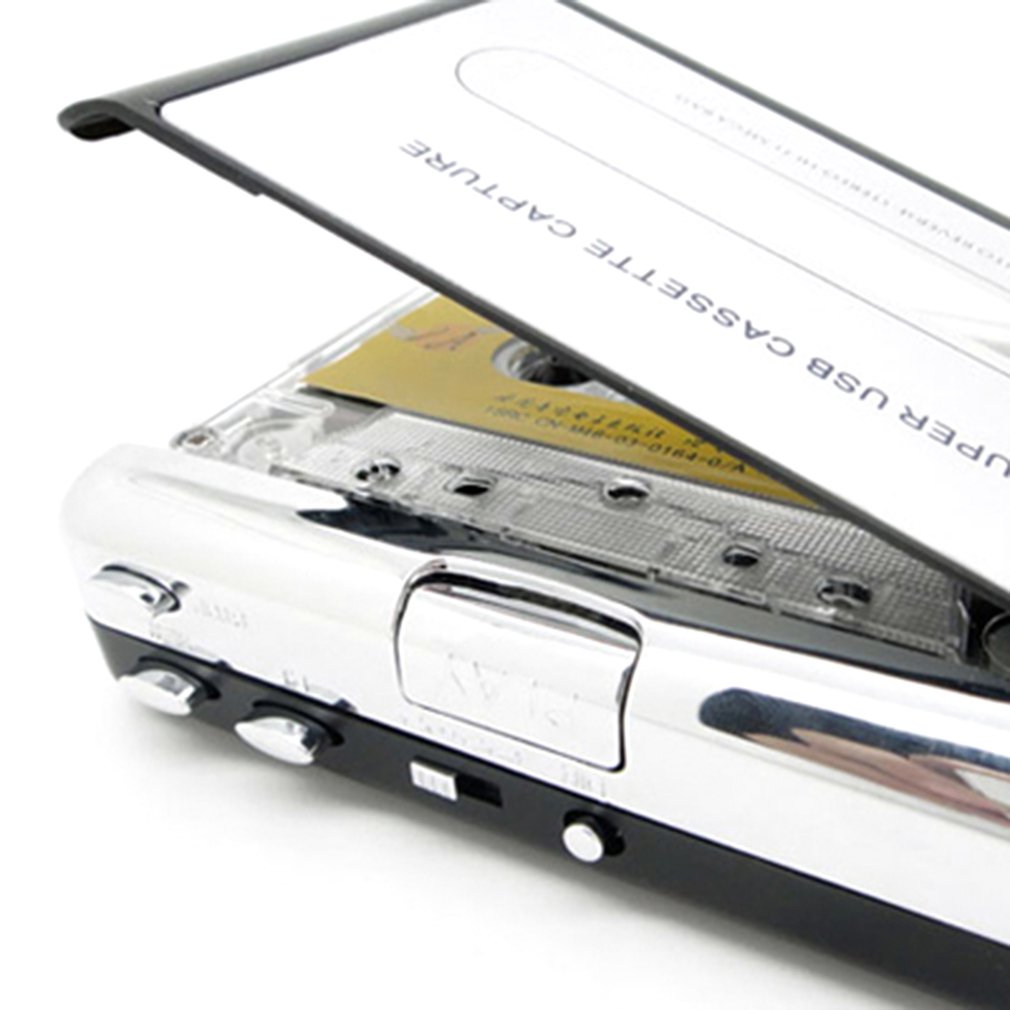 USB Tape Cassette Player Tape Converter to MP3 Capture Audio Music Player Exquisitely Durable Gorgeous