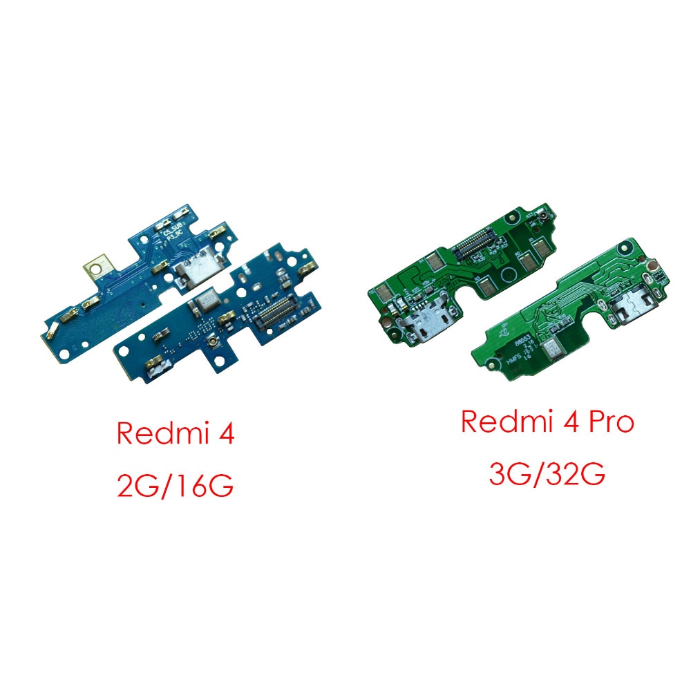 1 stks dock Micro USB opladen Lader Flex Kabel Poort board met microfoon Module voor Xiaomi Redmi 4 pro Redmi4 pro 3G 32G