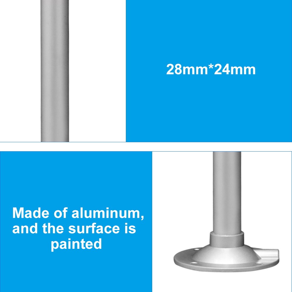 360 Degree Adjustable Projector Ceiling Mount Stand Wall Projector Bracket Metal Swivel Mount