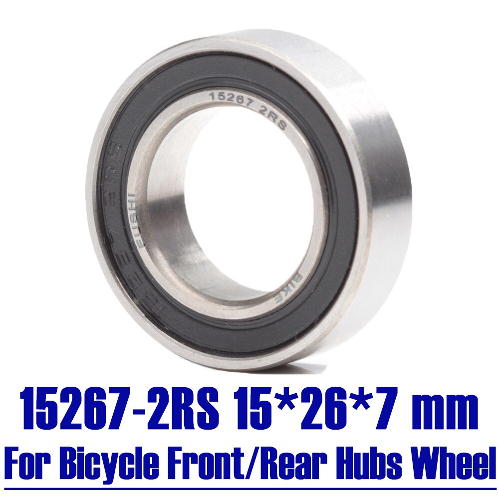 15267-2RS Bearing 15*26*7 mm ( 1 PC ) 15267 RS Bicycle Hub Front Rear Hubs Wheel 15 26 7 Ball Bearings