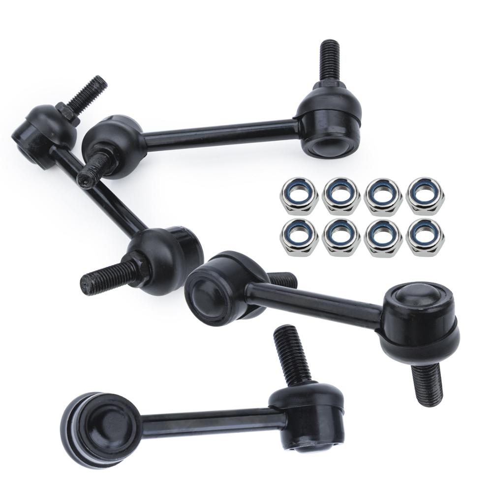 Carbole 4 Pcs Front&Rear Stabilizer Sway Bar End Links For Chevy SSR Trailblazer 2002: Default Title