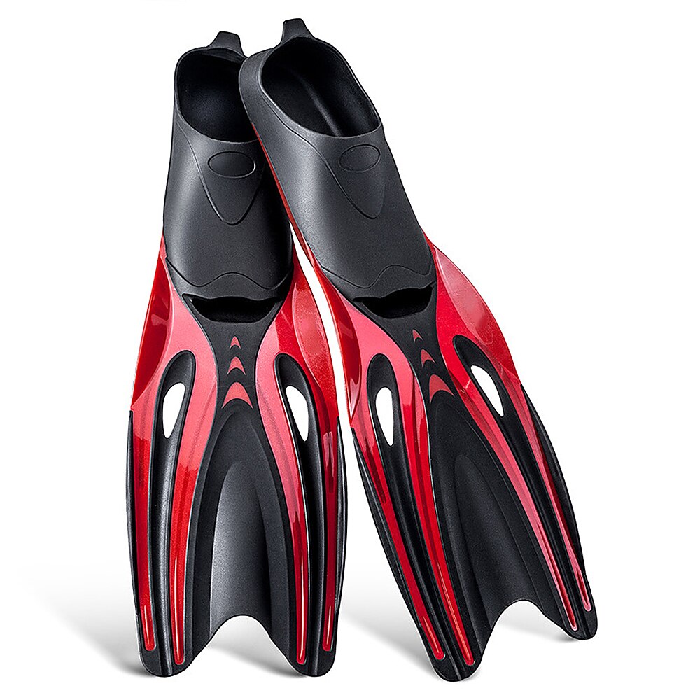 Volwassen Lange Snorkelen Vinnen Volledige Voet Pocket Flippers Licht Zwemmen Vinnen Comfortabele Duiken Flippers Snorkeluitrusting