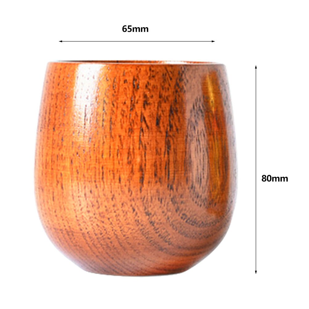 180Ml Primitieve Handgemaakte Natuurlijke Sparren Houten Kopje Groene Thee Cup Home Decor Ontbijt Bier Melk Drinkware Yerba Mate Cup mokken: 1