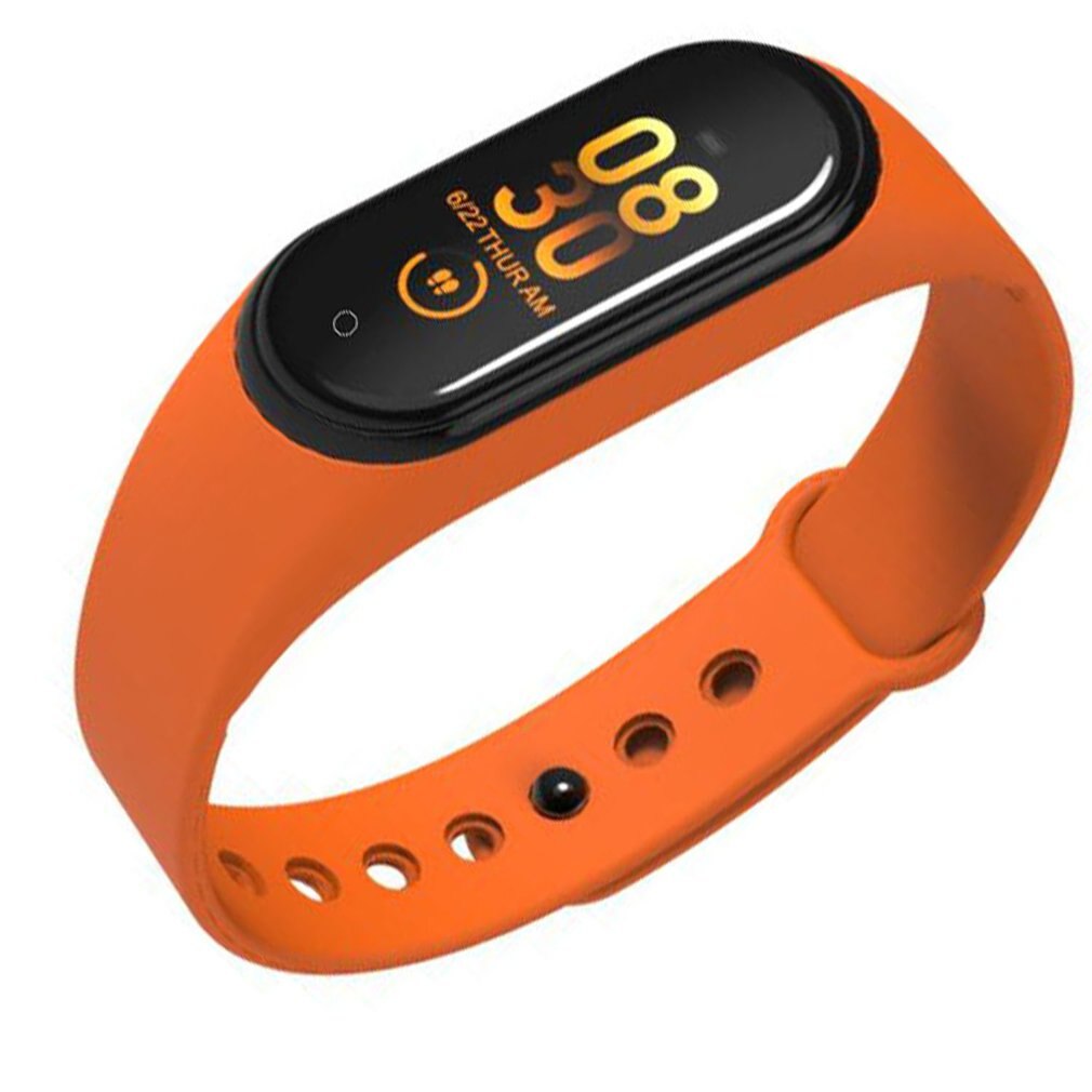 M4 Smart band 4 Fitness Tracker Watch Sport bracelet Heart Rate Blood Pressure Smartband Wristband Waterproof: orange