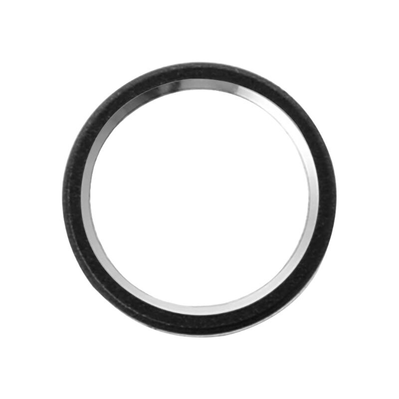 4 farger valgfri baklinsebeskyttelsesring støtdeksel kamera len skjermbeskytterveske metall til eple iphone xr: Svart