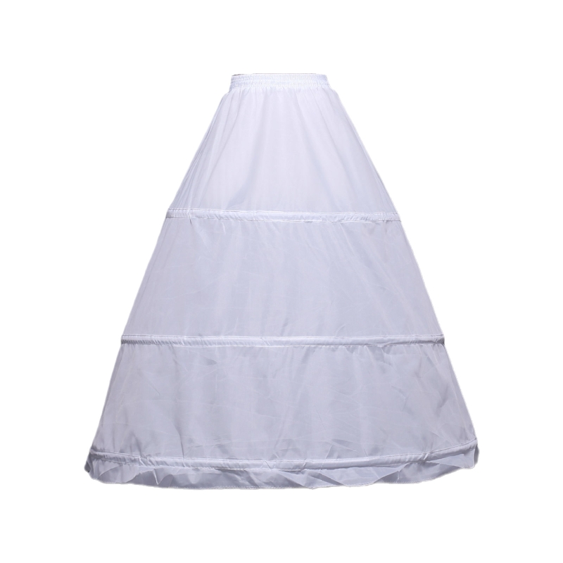 Vrouwen Hoepelrokrok Witte Hoepel Rok Floor/Knie Lengte Baljurk Slip Meisjes Onderrok Voor Wedding Bridal Jurk