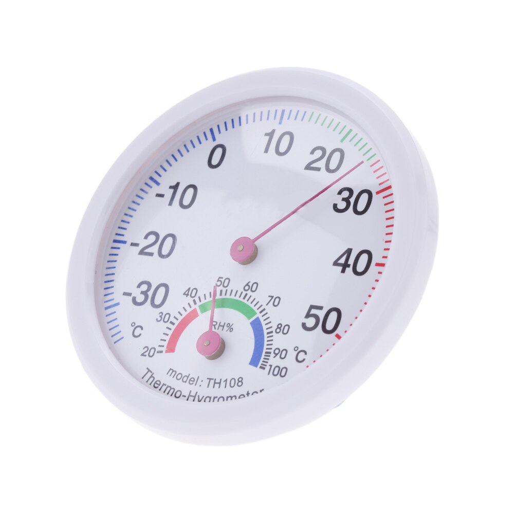 Mini Indoor Analog Temperature Humidity Meter Thermometer Hygrometer