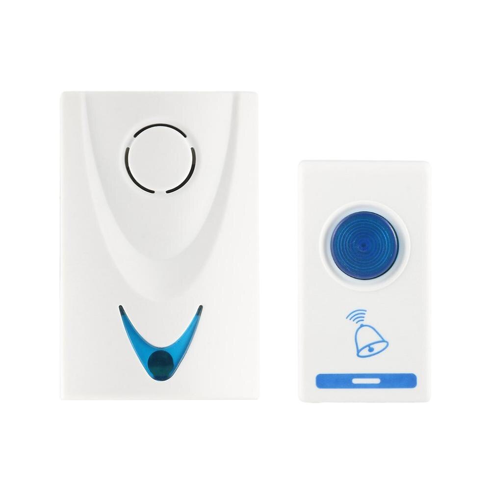 Sensor de movimiento para puerta, timbre de puerta MP3 infrarrojo, Sensor de Movimiento PIR inalámbrico, Aviso de voz, sistema de bienvenida para visitantes: A