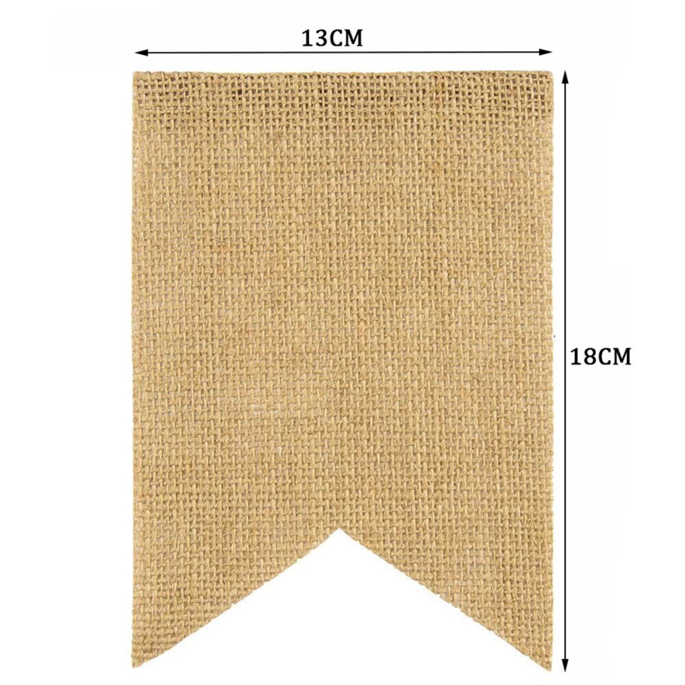 2.8 Meters Irish Shamrock Burlap Banners Green Clover Bunting Garland Swallow-tailed Flags For St. Patrick's Day Decorations St