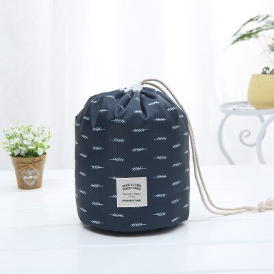 Multifunctional Storage Bag Waterproof Portable Cosmetic Bag Female Cosmetic Bag Travel Bag Beauty Bag travel Storage Bag: feather