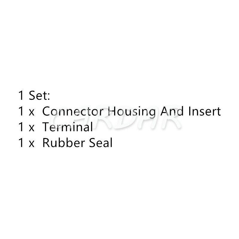 1 Set 1 Pin Connector TS Sealed Series Automotive Connector High Current Auto Motorcycle Wiring Socket