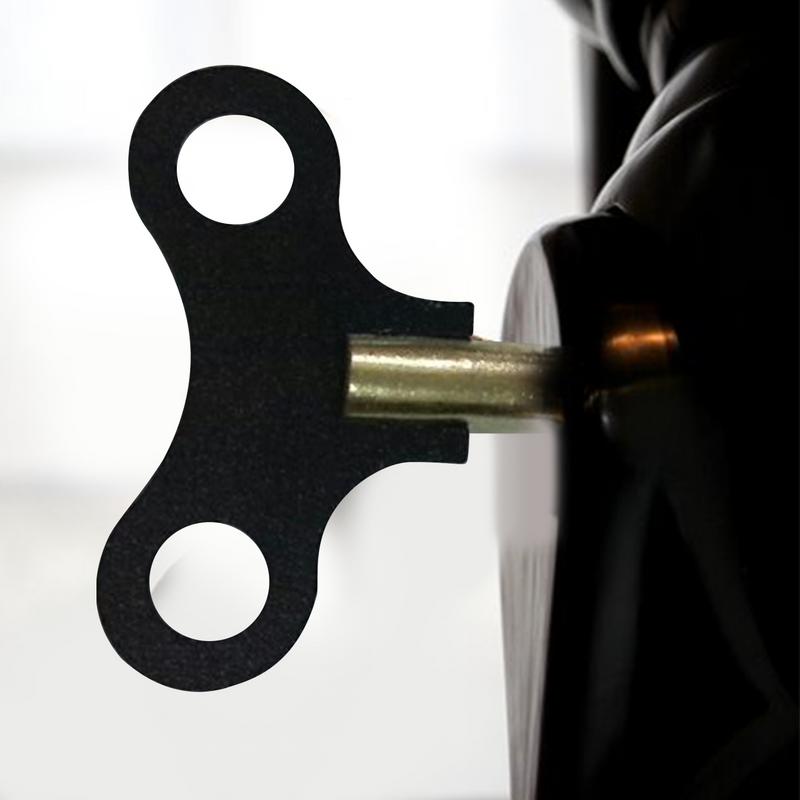 Reloj de pared con llave de viento, piezas de bobinado de llave, suministros de reloj sólido, Kit de Motor de bobinadora de manivela para reloj mecánico