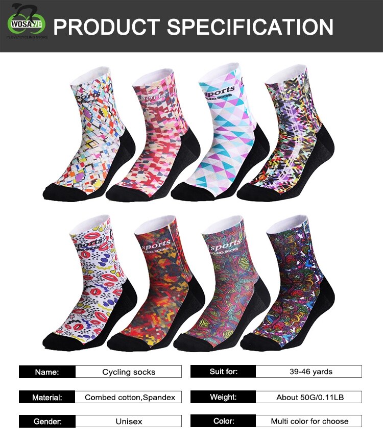 DH SPORT Sommer Atmungs Radfahren Socken Männer Frauen Berg MTB Rennrad Fahrrad Kompression Läuft Basketball Sport Socken