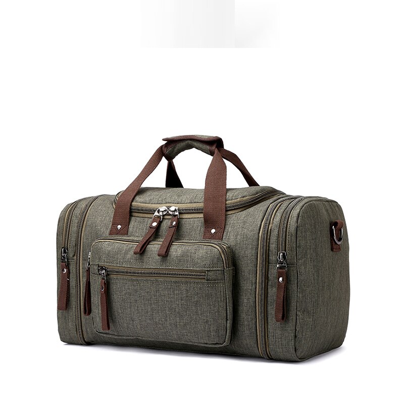 Unisex Effen Kleur Handtas Microfiber Waterdicht Leisure Retro Reizen Sport Plunjezak