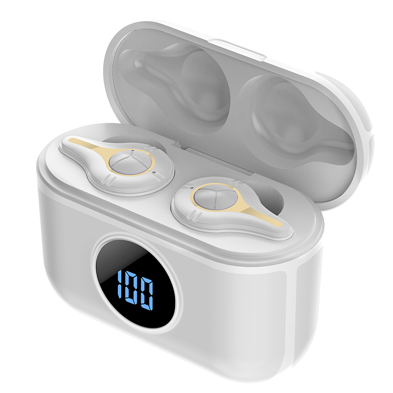 Draadloze Bluetooth Hoofdtelefoon Mini In-Ear Oordopjes Ruisonderdrukking Sport 0 Vertraging Laat Gaming Headset Opladen Doos