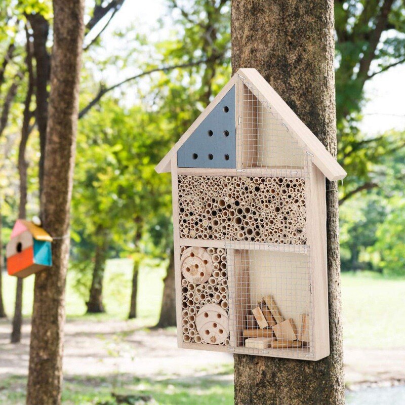 Home Insect Room Beekeeping Insect Bee House Wood Bug Room Hotel Sh... – Vicedeal