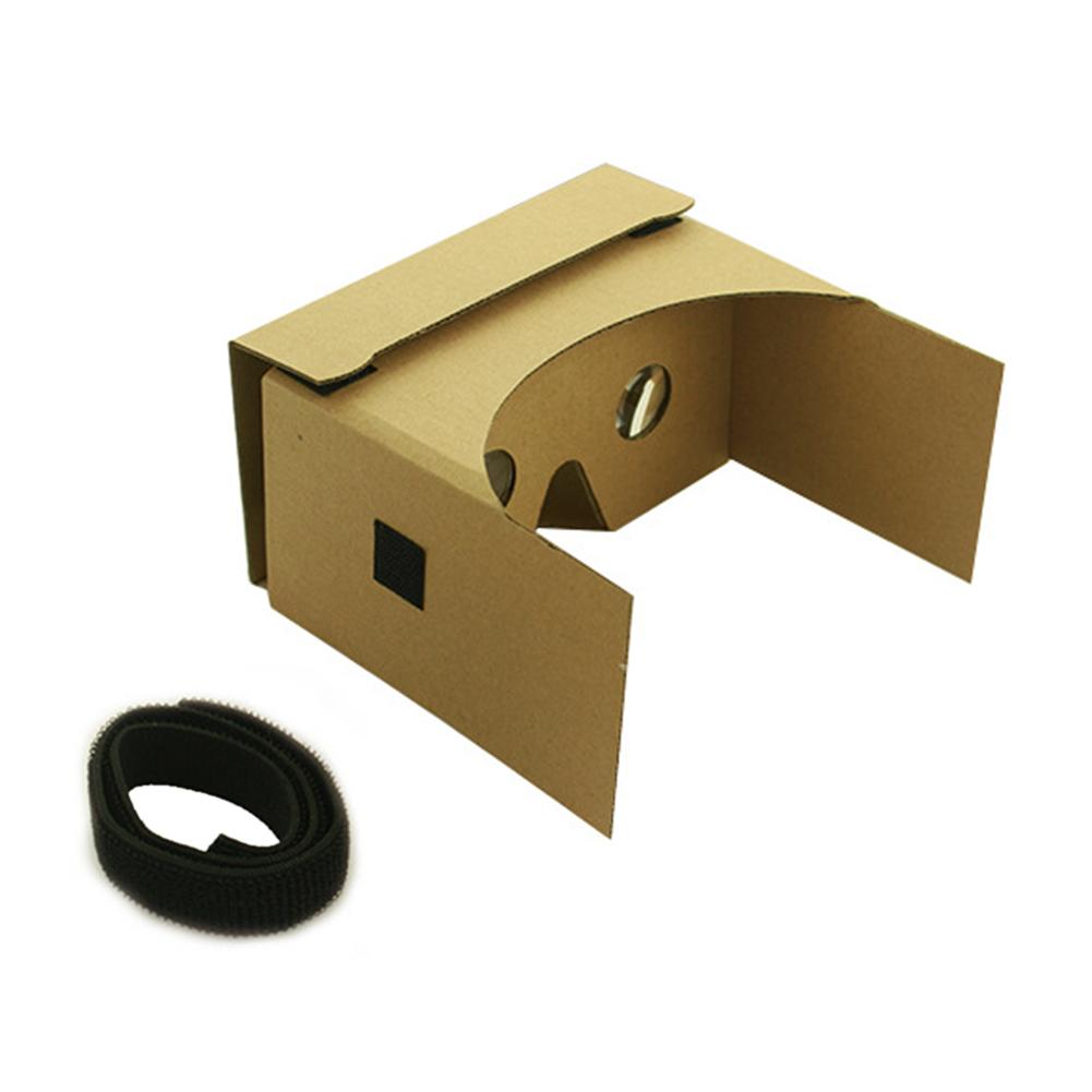 Google Cardboard 3d Glasses Virtual Reality Glasses Vr Box 3D VR Head-mounted Carton Style Glasses For Iphone Sony Xperia Z