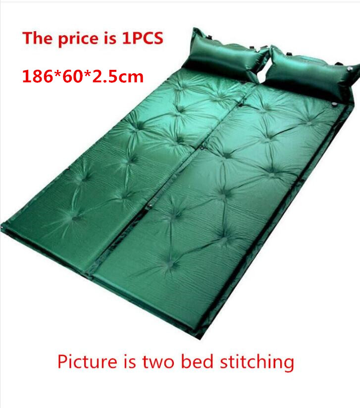 Mobile Inflation Travel Thicker Back Seat Cushion Air Bed for SUV Car Inflatable Sleeping Air Mattress Intex Camping Pad Mats: Green