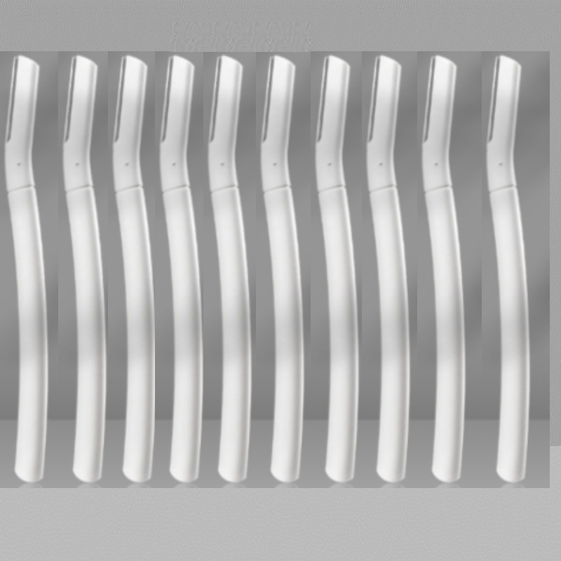 Geavanceerde Wenkbrauw Trimmen Mes Veilig Anti-Kras Wenkbrauw Scheren Tool Voor Mannen En Vrouwen Beginner Beauty Tool Set Wenkbrauw scheermes: YELLOW