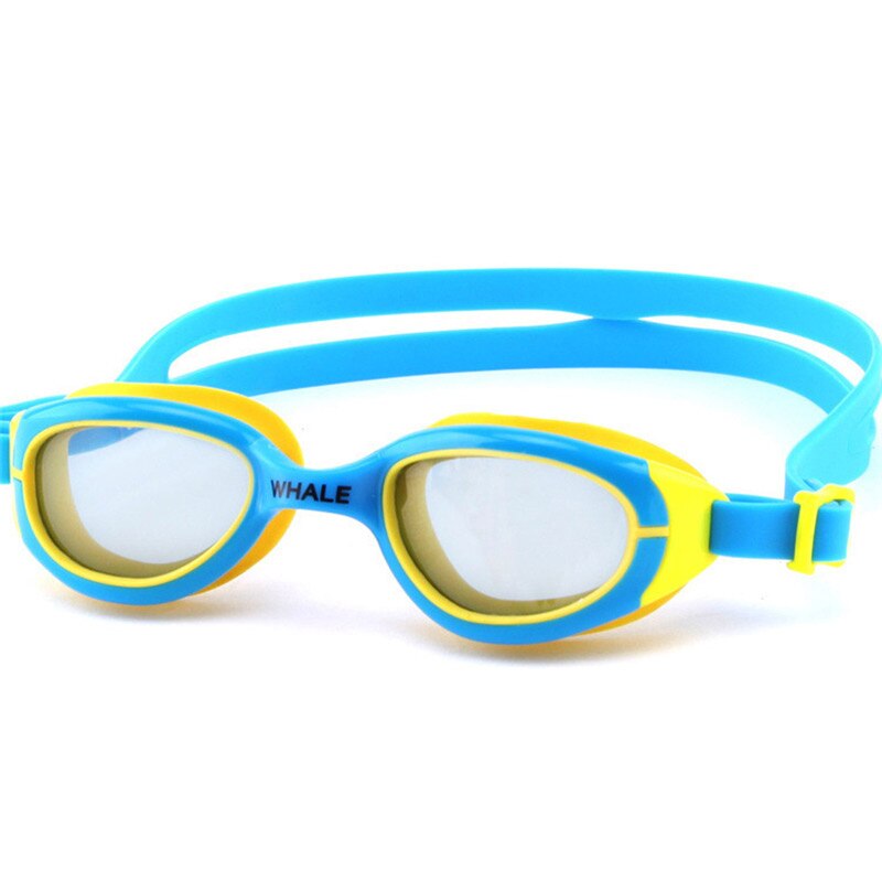 Walvis Waterdichte Kinderen Zwembril Anti-Fog Uv Bescherming Siliconen Frame Zwembril Kind Kids Zwembad Bril: 6504