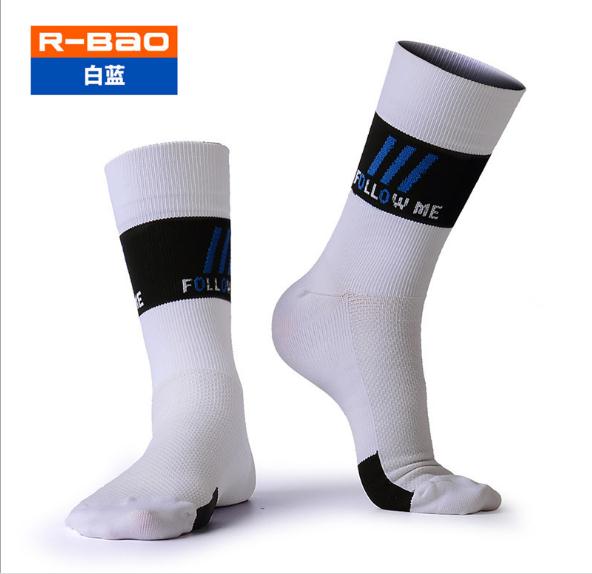 Calcetines deportivos de nailon para hombre, medias de ciclismo para exteriores, senderismo, Maratón, R-BAO/RB7809, 3 par/lote