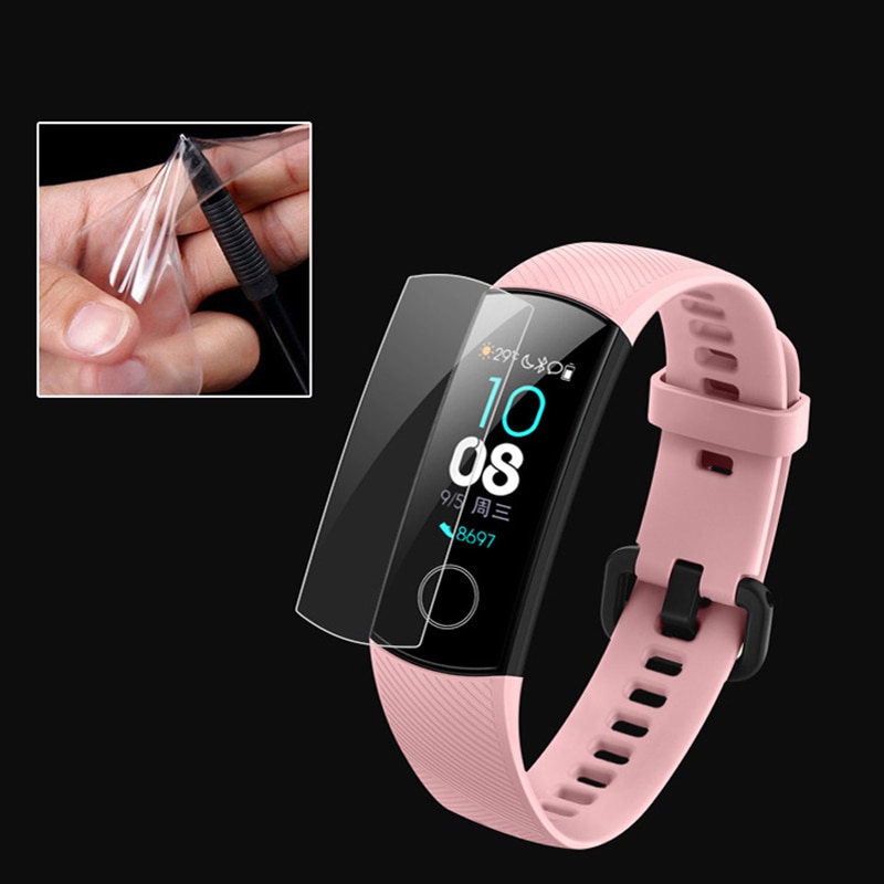 For Huawei Honor Band 4 5 Screen Protector Soft TPU Protective Film Cover for Honor Band 4 Running Version,Not Tempered Glass