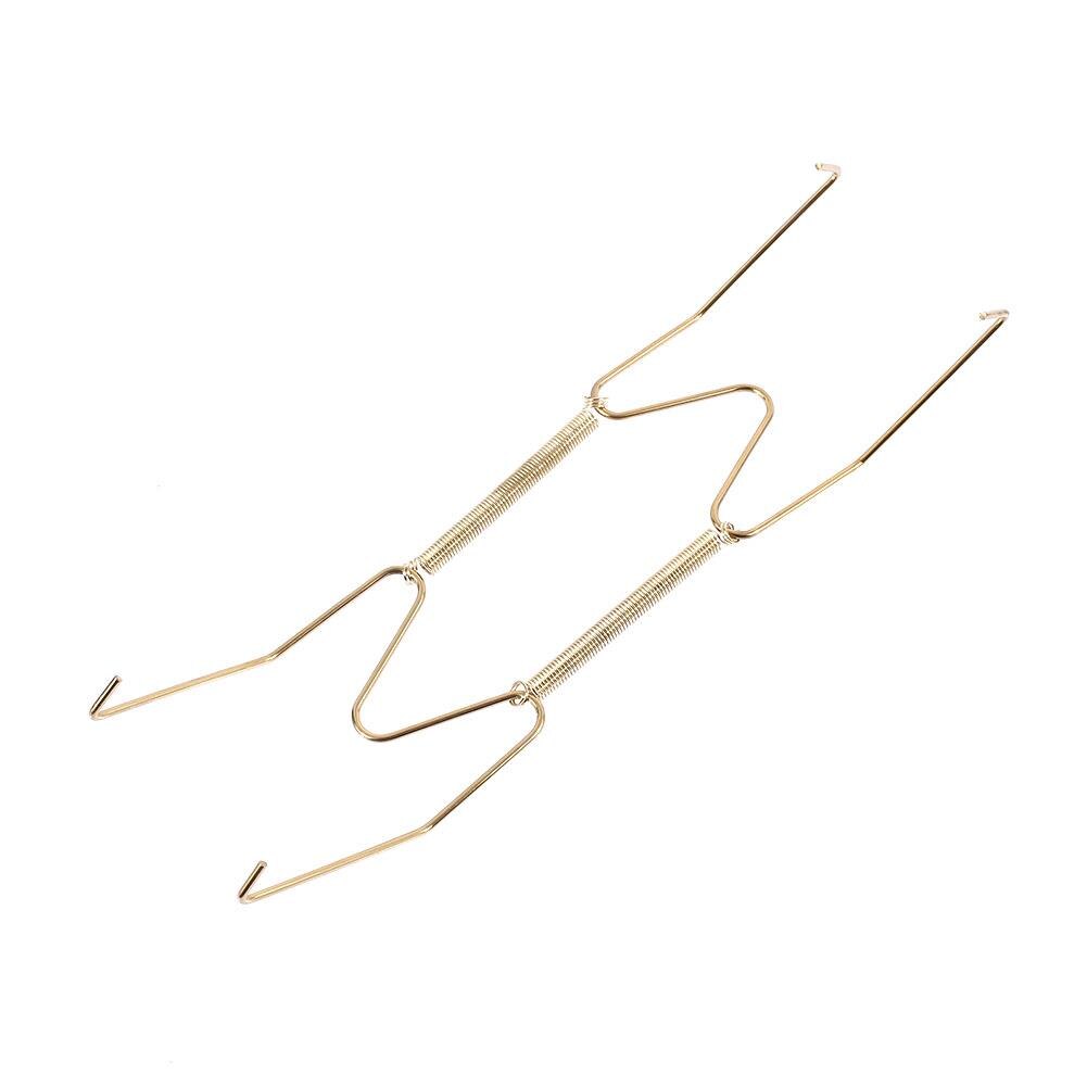 Spring Holder Rack Plating Metal Wire Gold Holder Hanging Plate Spring Wall H... – Grandado