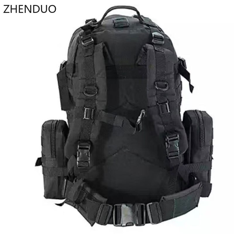 Zhenduo屋外レジャー荷物皮革製品コンビネーションジッパーバックパックおもちゃの銃アクセサリー