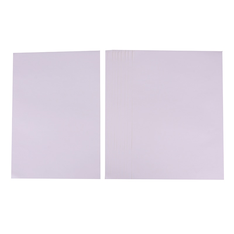 Iink-papel adhesivo A4 mate, autoadhesivo, imprimible, blanco, para oficina, 10 hojas