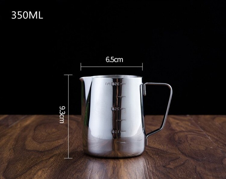 Rostfritt stål kaffestenciler kopp krans krukkonst baristaverktyg kaffetillbehör lättsam kaffestencilform