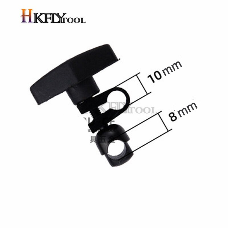 Portable Sleeve Lever Dial Gauge Swivel Dovetail Clamp Tungsten Steel Dial Test Indicator Clamp 4/6/8mm Hole Micrometer Holder: Type 2