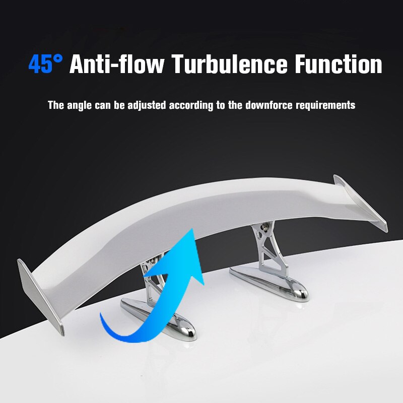 Universal Car Modified Rear Wing Carbon Fiber Painted Car Rear Spoiler Small Car Trunk Exterior Wing Parts Car Styling