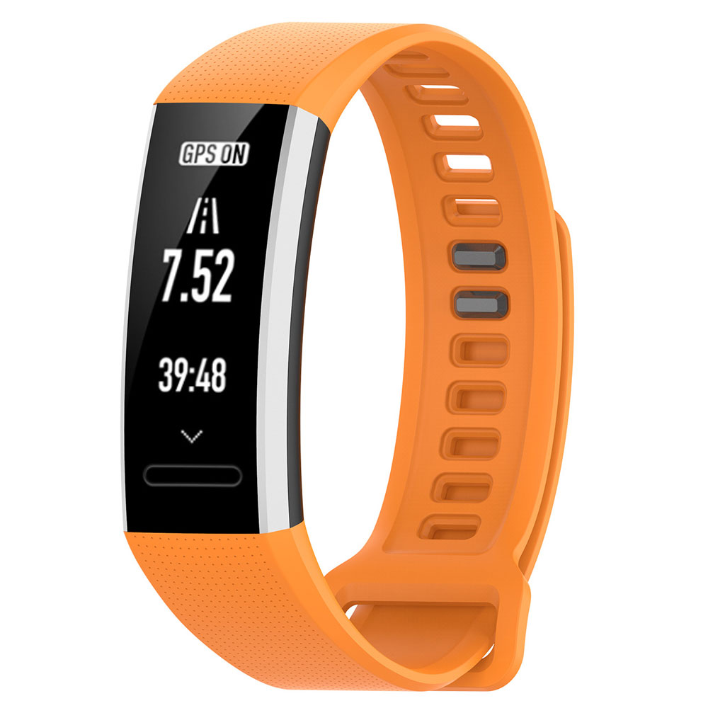Correa de silicona suave para reloj Huawei Band 2/Band 2 Pro/ERS-B19/ERS-B29, correa de repuesto ajustable