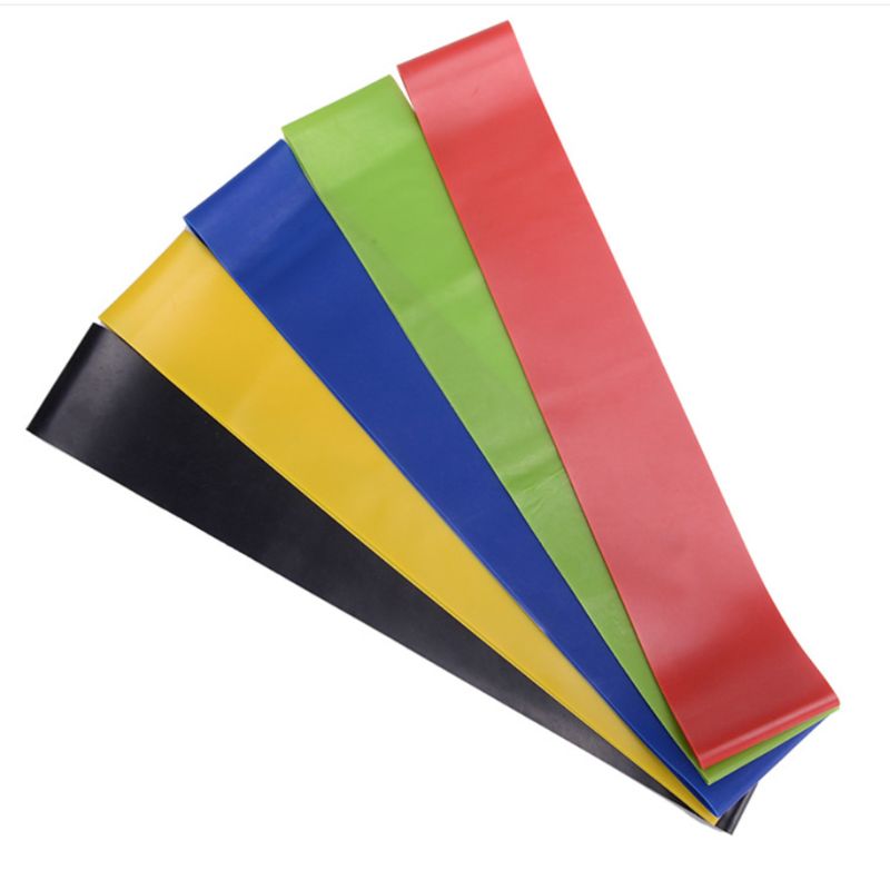 Ben røv latex modstandsbånd træning fitness yoga stretching loops home gym  g99d