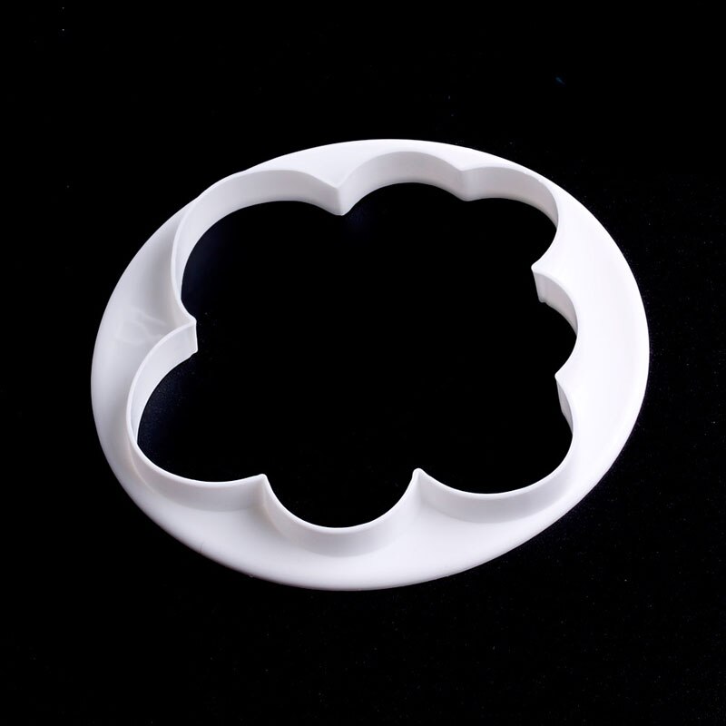 5 stuks 3d wolken plastic fondant uitstekers cakevorm suikercraft mal decoratiegereedschap