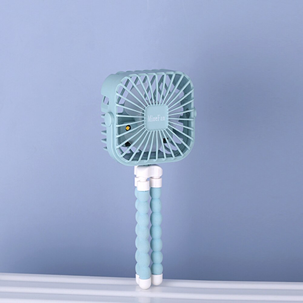 Sommer usb genopladelig batteridrevet ventilator mini barnevogn blæser 600 mah personlig bærbar skrivebord håndholdt baby seng autostol ventilator