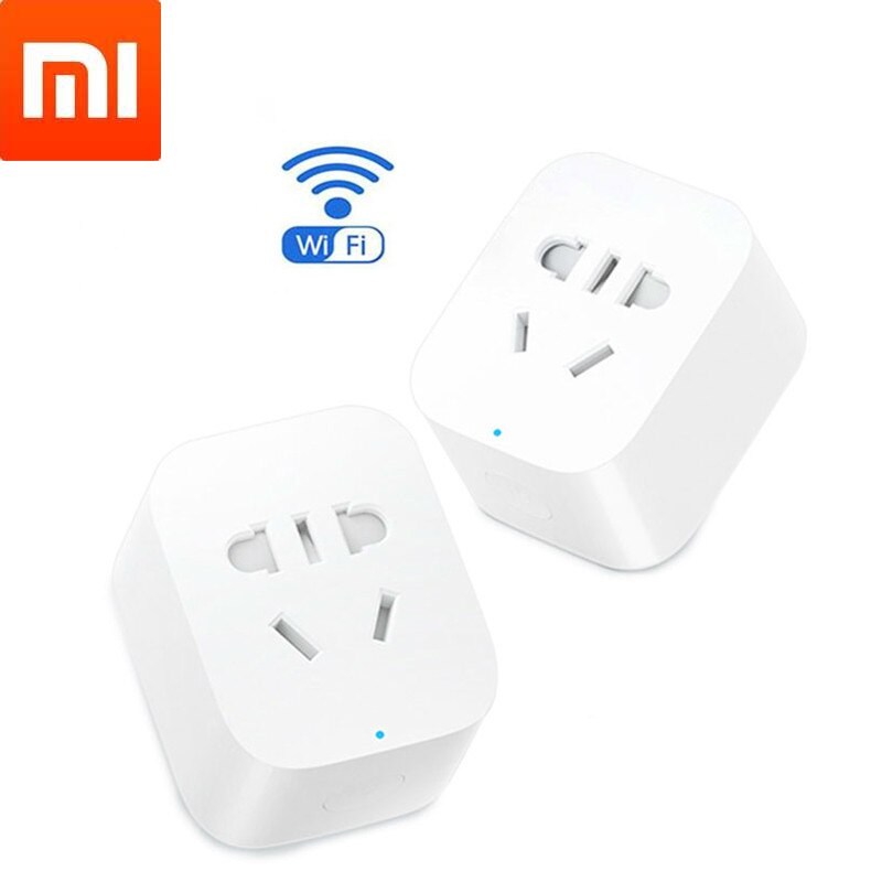 Enchufe inteligente Xiaomi Mijia con Wifi, enchufe de pared inteligente inalámbrico, Control remoto, WiFi APP, enchufe con temporizador, Powercube Smart home
