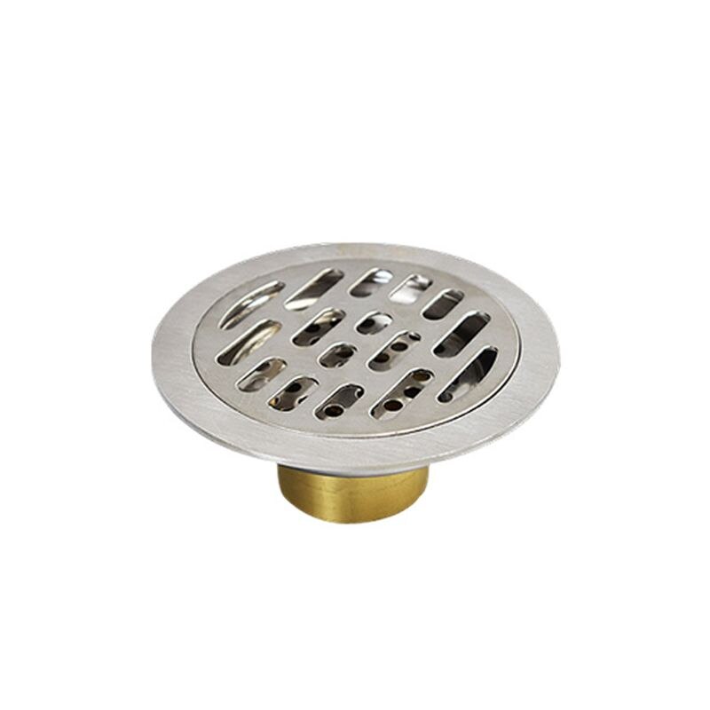 Drenagem rápida do dreno de assoalho do banheiro do desperdício do assoalho redondo da inserção de aço inoxidável: A