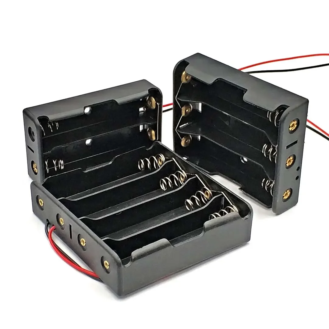 18650 boîtiers de batterie externe 1X 2X 3X 4X 18650 support de batterie boîte de rangement 1 2 3 4 18650 boîte de batterie parallèle