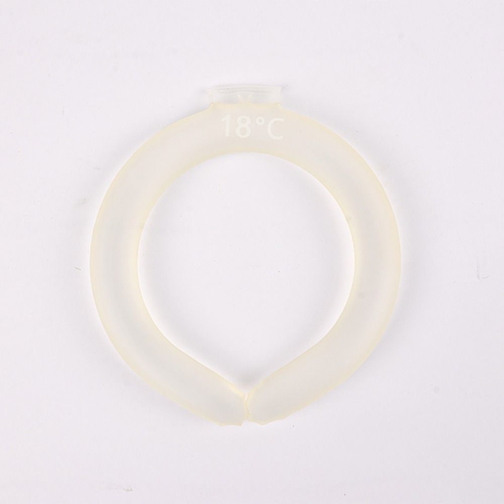 Collar Tube Neck Cooler Ice Pack Reusable Neck Cooling Ring Ice Maker Gel Liquid Cooling Neck Wraps Fitness