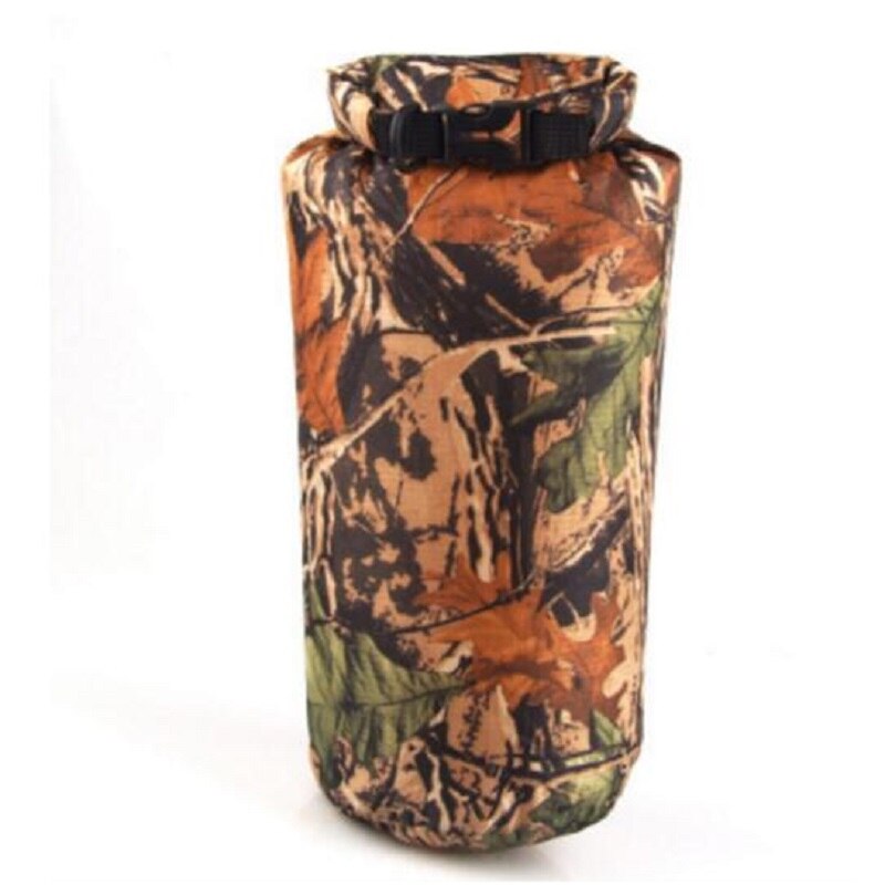 Camouflage camping hiking travel kits waterproof bag Outdoor Traveling Ultralight Rafting Bag Camping Dry Bags waterproof box15L
