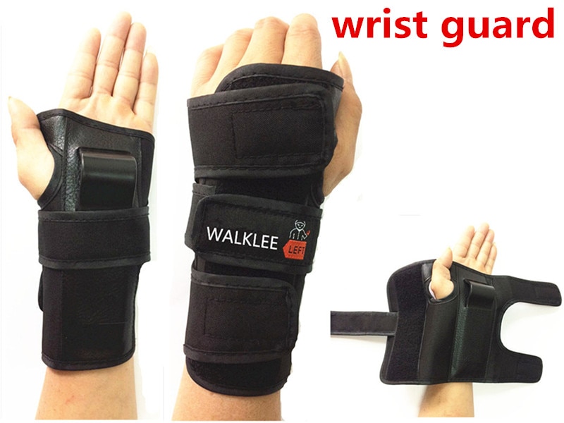 Protezioni polso della Mano palma Supporto pad Polso avvolgere per Pattinaggio A Rotelle Sci Snowboard scooter Equipaggiamento Protettivo per Bambini Delle Donne Degli Uomini