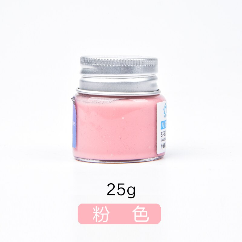 Pigmentos de colores de cerámica para pintura, herramientas de alfarería para pintura con bajo esmalte , pintados a mano, 25ML: Pink