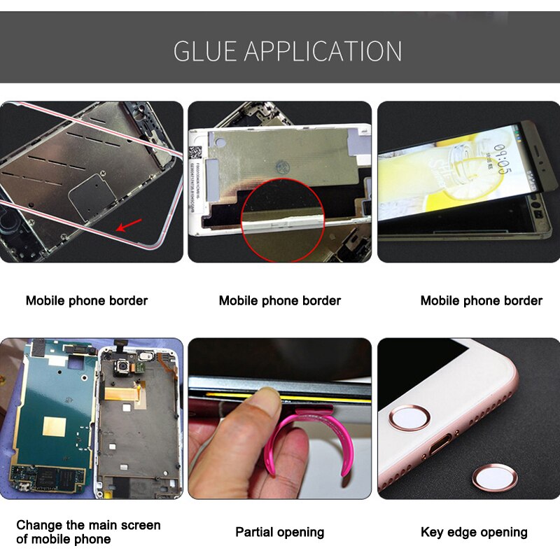 T9000 Transparent Adhesive Multi-Purpose Glue Paste Suitable for Cell Phone Glass Wooden Jewelery Paper Ceramics Wood UY8