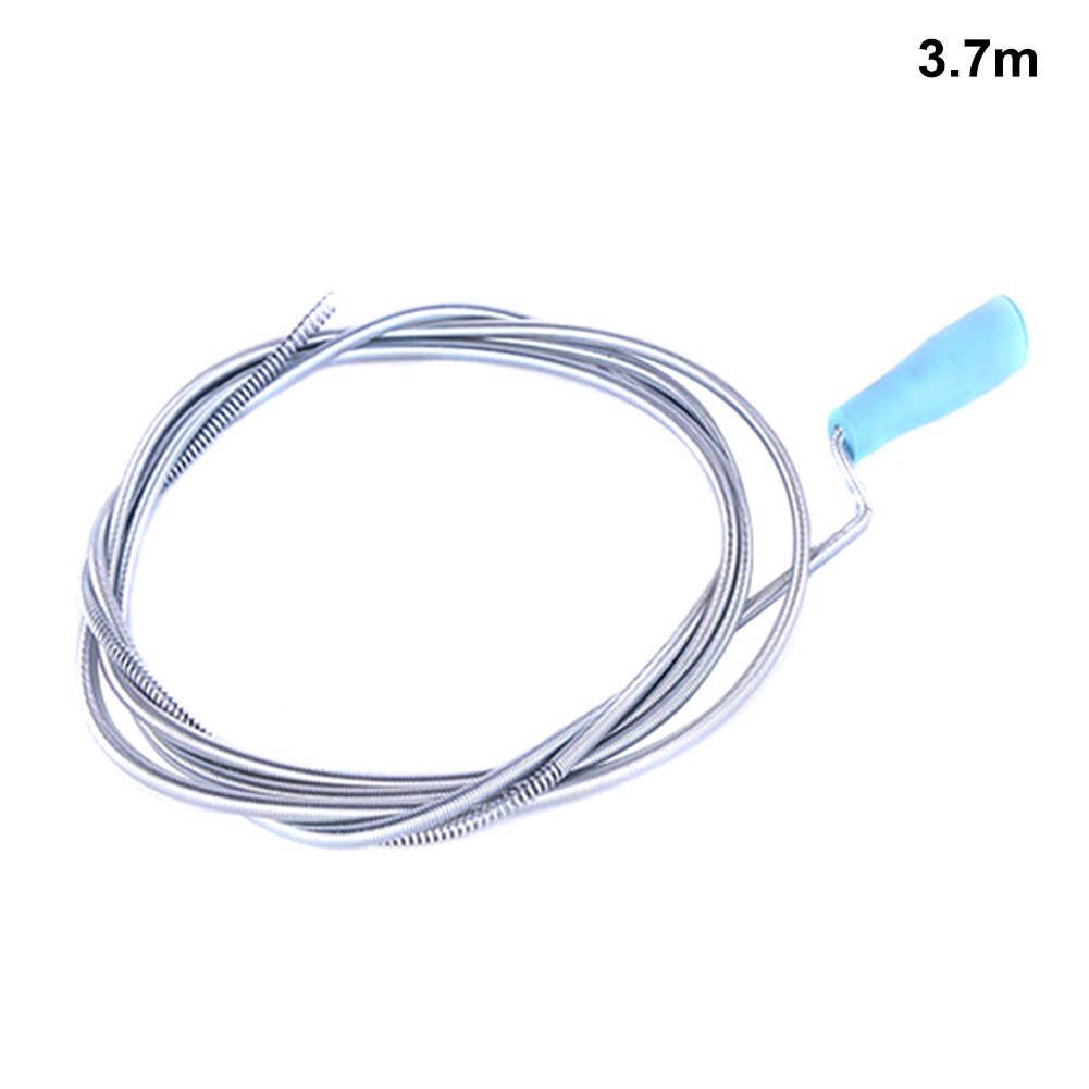 Dränering orm diskbänk mudderrörledningsrenare metall avloppsrengöringsverktyg för badrumsbadkar toalett  --m25